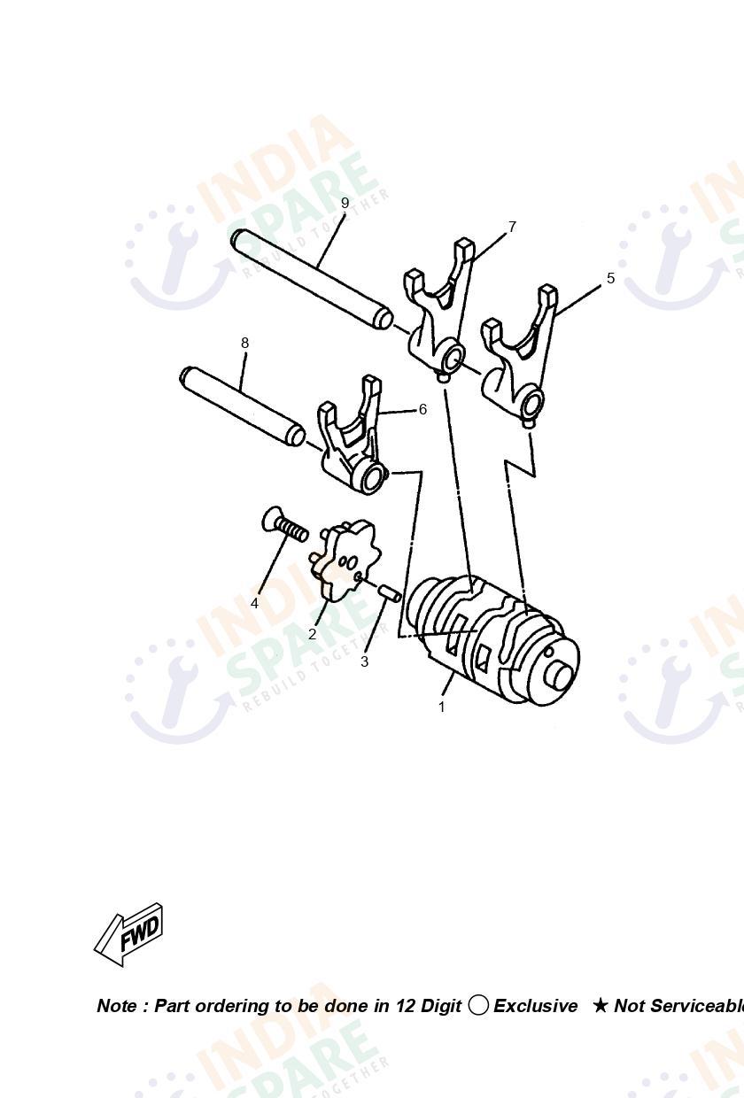 SHIFT CAM FORK